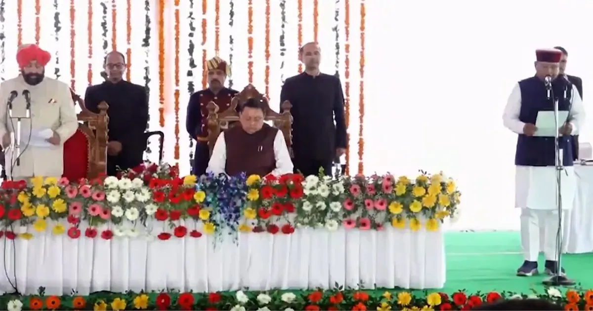 उत्तराखंड में मुख्यमंत्री धामी का कैबिनेट विस्तार, पांच नए मंत्री शपथ ग्रहण