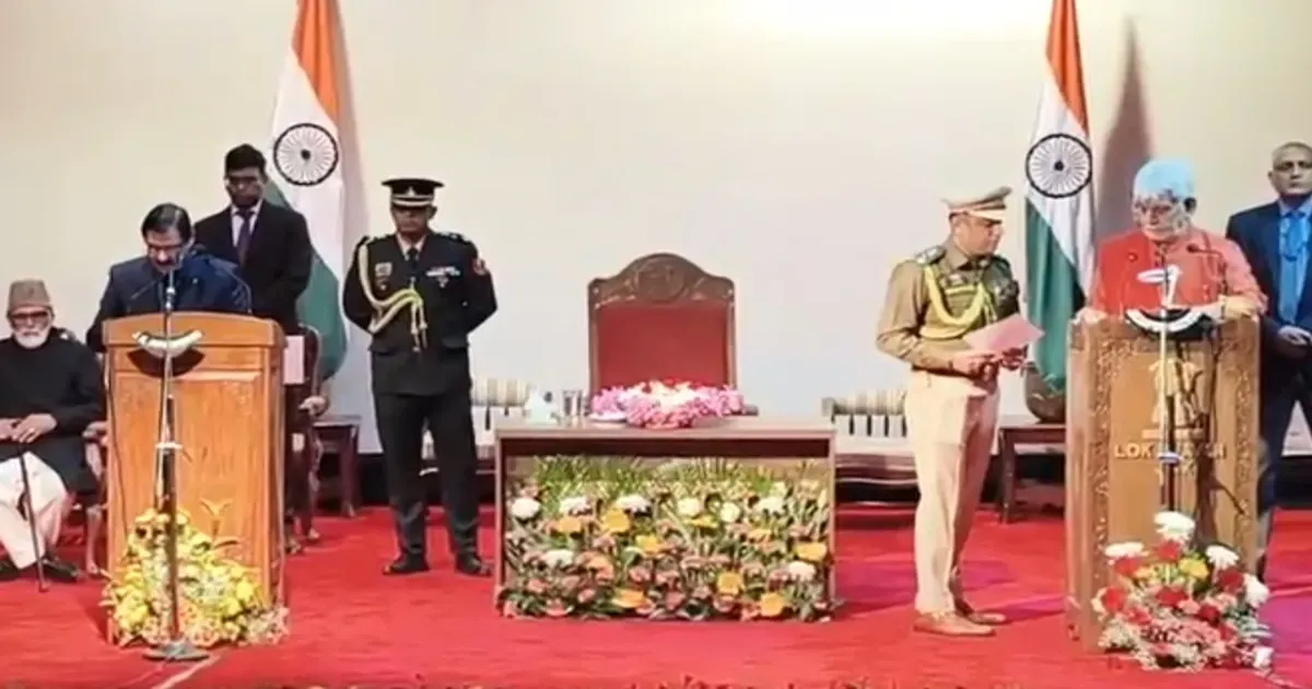 जम्मू-कश्मीर मंत्रिमंडल का विस्तार, अली मोहम्मद सागर समेत चार मंत्रियों ने ली शपथ