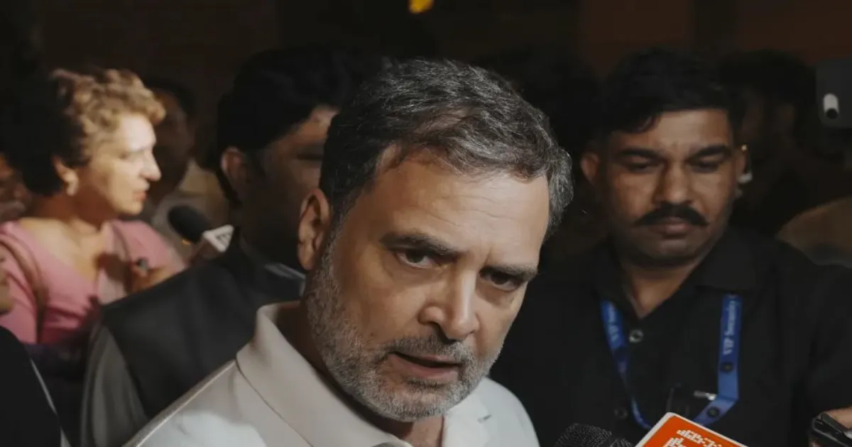 राहुल गांधी का बीजेपी-RSS पर हमला, कहा– तमिल पहचान पर हमला बर्दाश्त नहीं होगा