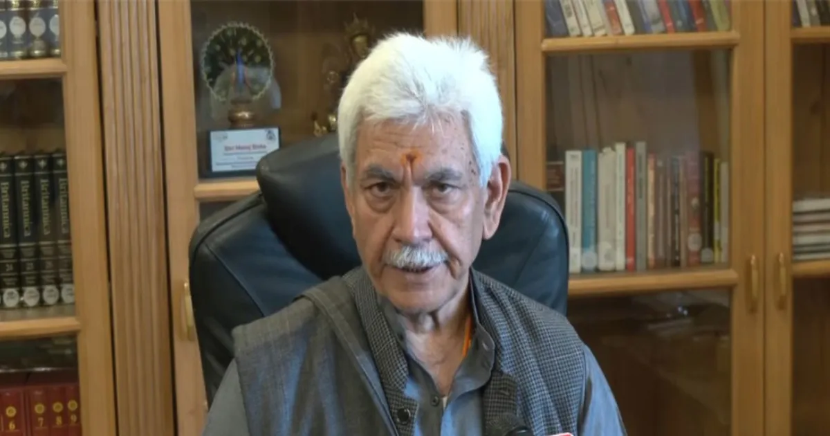 ड्रग्स और आतंक का गठजोड़ खत्म होगा: LG मनोज सिन्हा ने जम्मू-कश्मीर के लिए 3-चरणीय रणनीति की घोषणा