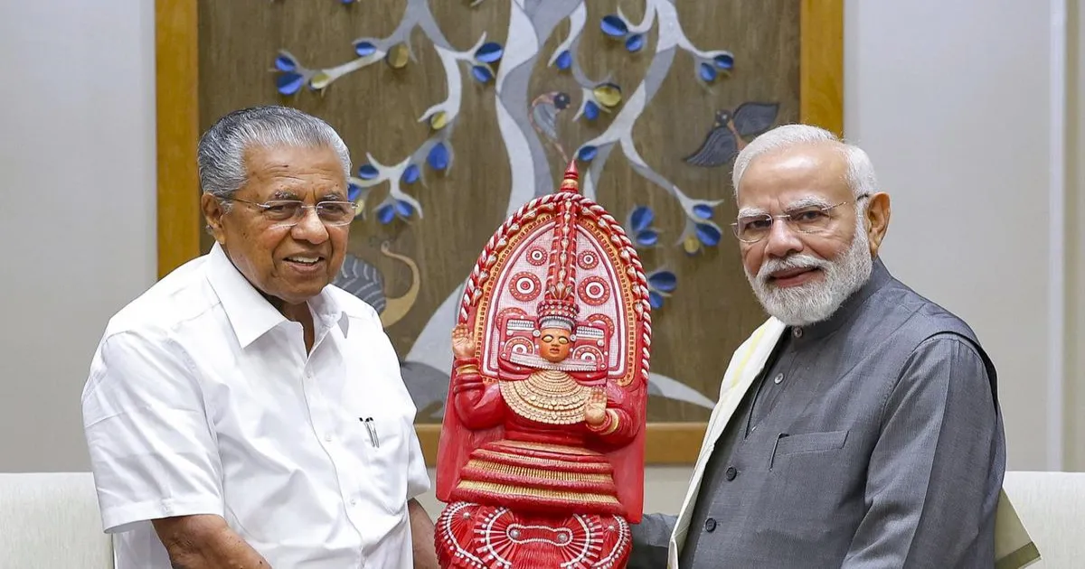 kerala-cm-seeks-pm-modi-intervention-finances-development
