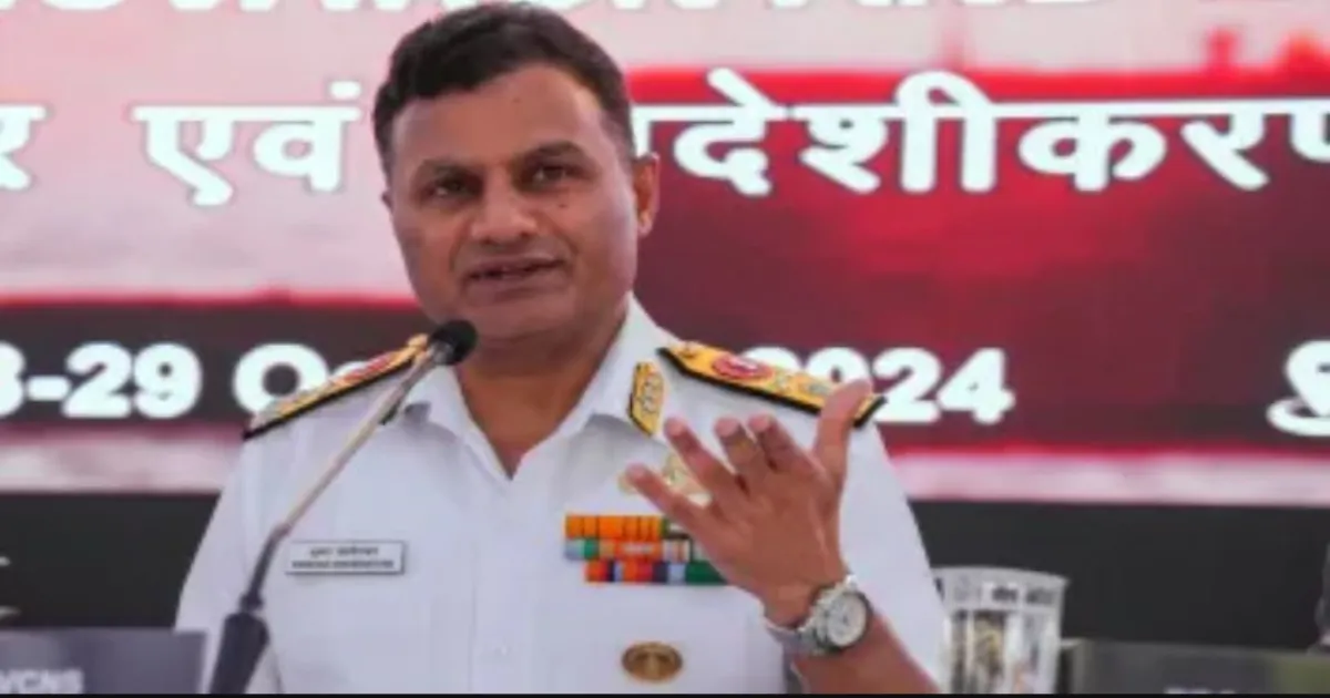 भारत को मिला नया नौसेना प्रमुख, वाइस एडमिरल कृष्णा स्वामीनाथन बने अगले चीफ ऑफ नेवल स्टाफ