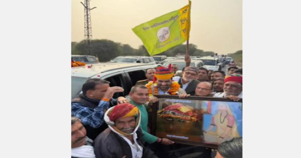 हनुमान बेनीवाल के नेतृत्व में जयपुर कूच कर रहे किसानों का मार्च हंगामे के बाद वापस लिया गया