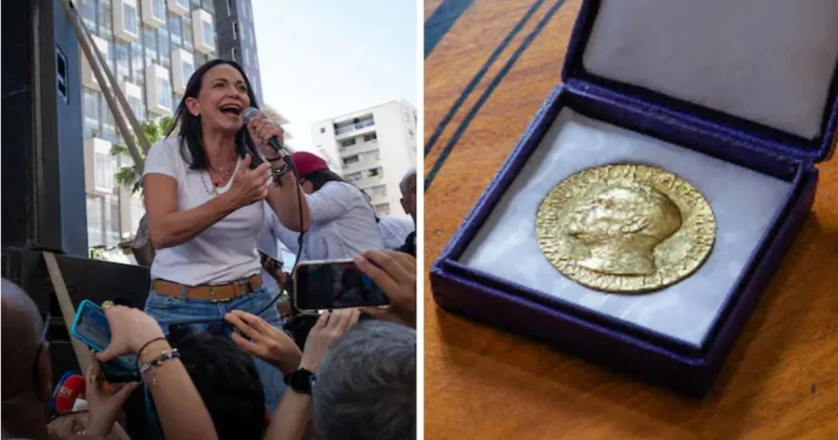 नोबेल शांति पुरस्कार ग्रहण करने के लिए ओस्लो जाएंगी मारिया कोरीना मचाडो