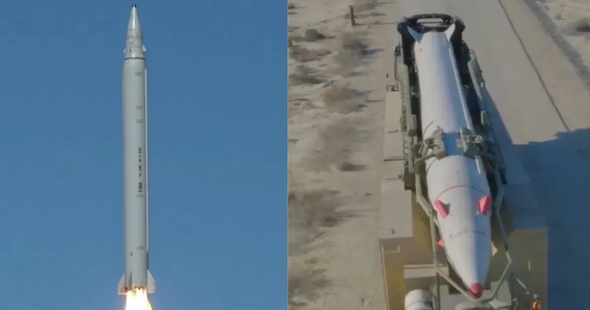 ईरान का इज़राइल पर 2,000 किमी रेंज वाली क़ाद्र बैलिस्टिक मिसाइल से बड़ा हमला