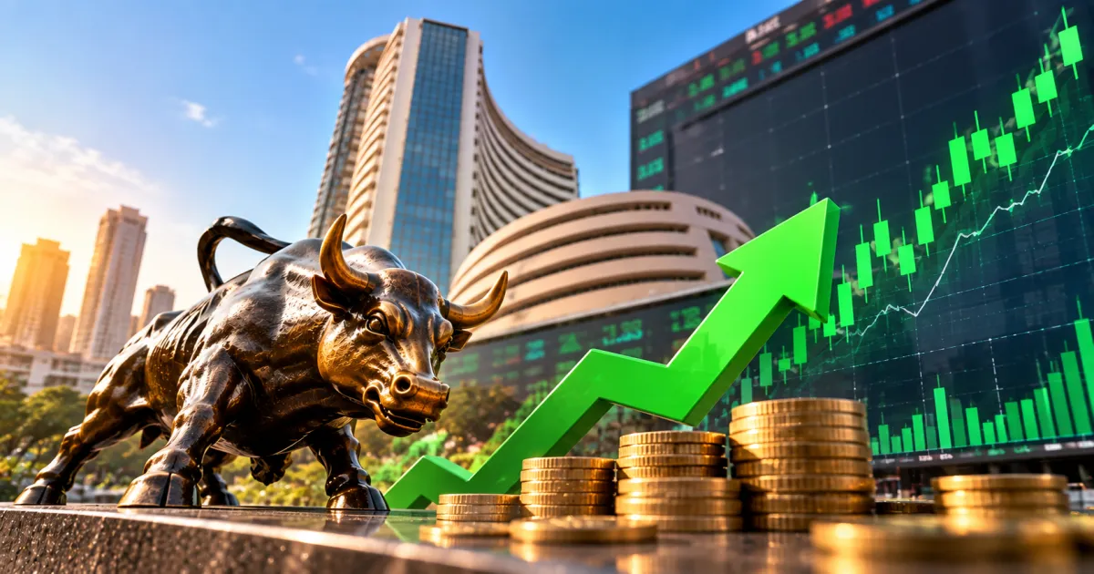 सेंसेक्स में 685 अंकों की जोरदार तेजी, निफ्टी 22,750 के पार; आरबीआई के फैसले पर नजर