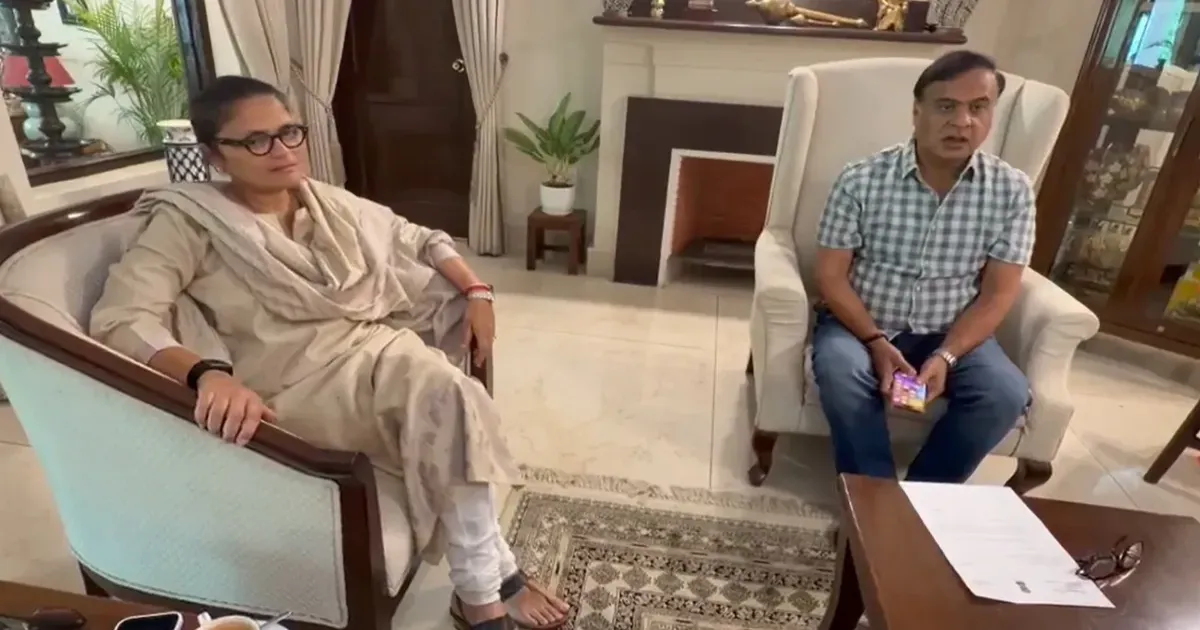TMC को बड़ा झटका: राज्यसभा सांसद सुष्मिता देव का इस्तीफा, हिमंता से मुलाकात के बाद अटकलें तेज