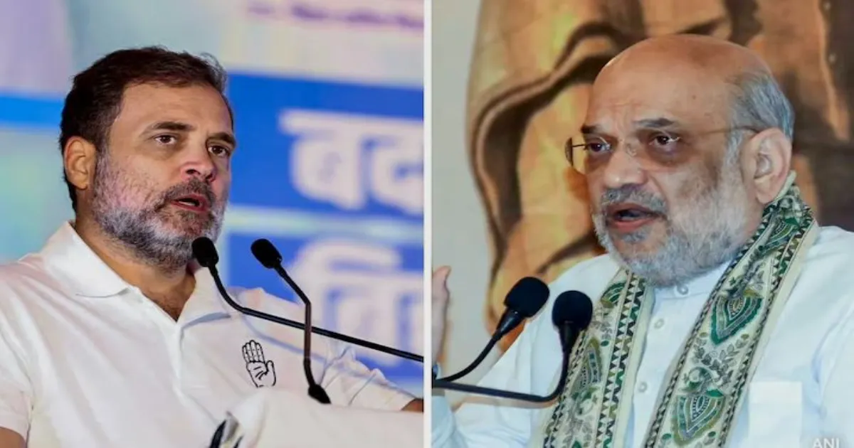 राहुल गांधी के छठ बयान पर अमित शाह का इटली पलटवार