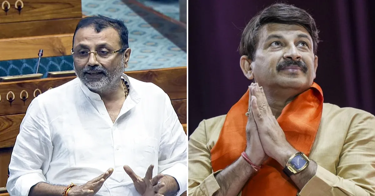 बीजेपी सांसद निशिकांत दुबे, मनोज तिवारी पर बैद्यनाथ मंदिर के गर्भगृह में जबरन प्रवेश का मामला दर्ज