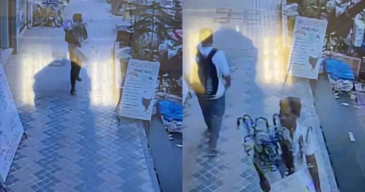 मुंबई में छाते चुराने वाले गिरोह का खुलासा, चारकोप की दुकानों से 50 छाते चोरी; सीसीटीवी फुटेज वायरल