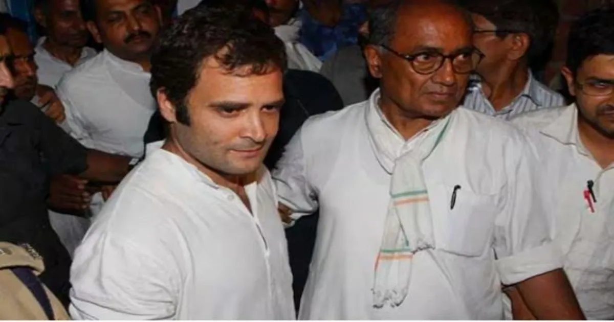 RSS-BJP पोस्ट के अगले दिन दिग्विजय सिंह पर राहुल गांधी की हल्की-फुल्की चुटकी, बोले—कल आपने बदमाशी कर दी