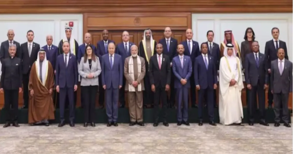 प्रधानमंत्री मोदी ने अरब देशों के नेताओं से की मुलाकात, कहा—भारत फिलिस्तीन के समर्थन और गाज़ा शांति योजना के साथ