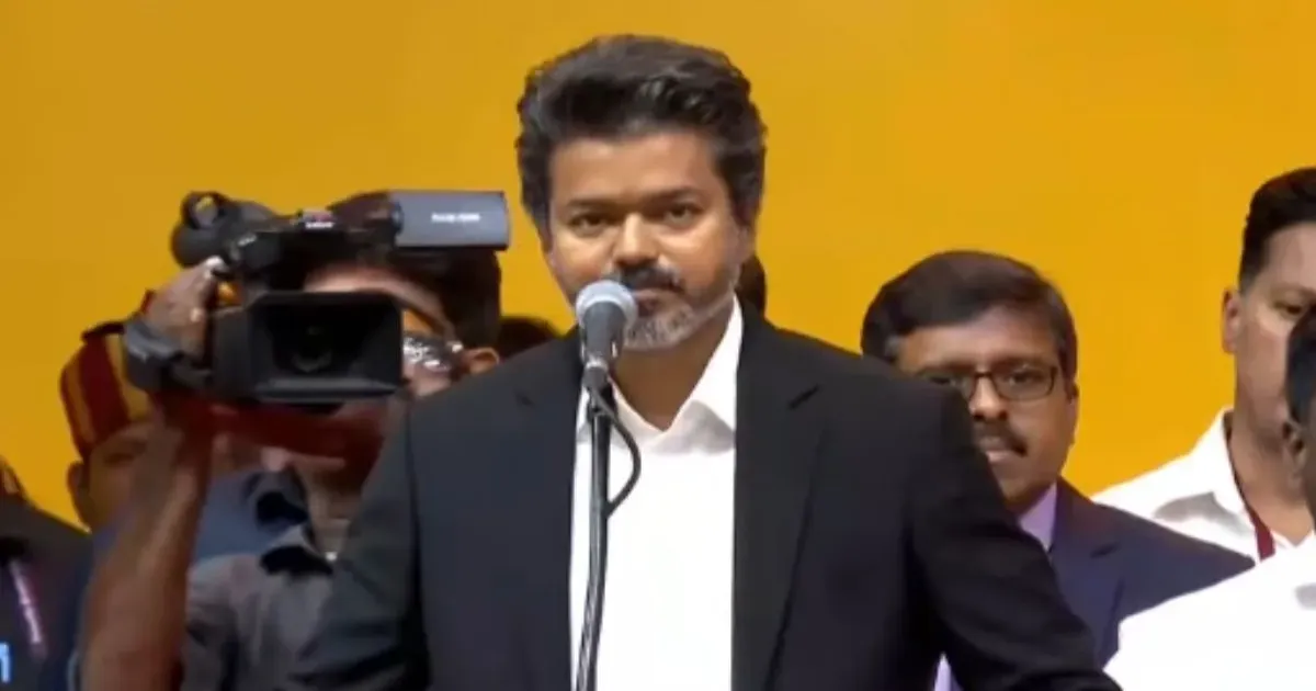 विजय ने तमिलनाडु के मुख्यमंत्री पद की शपथ ली, DMK-AIADMK युग का अंत