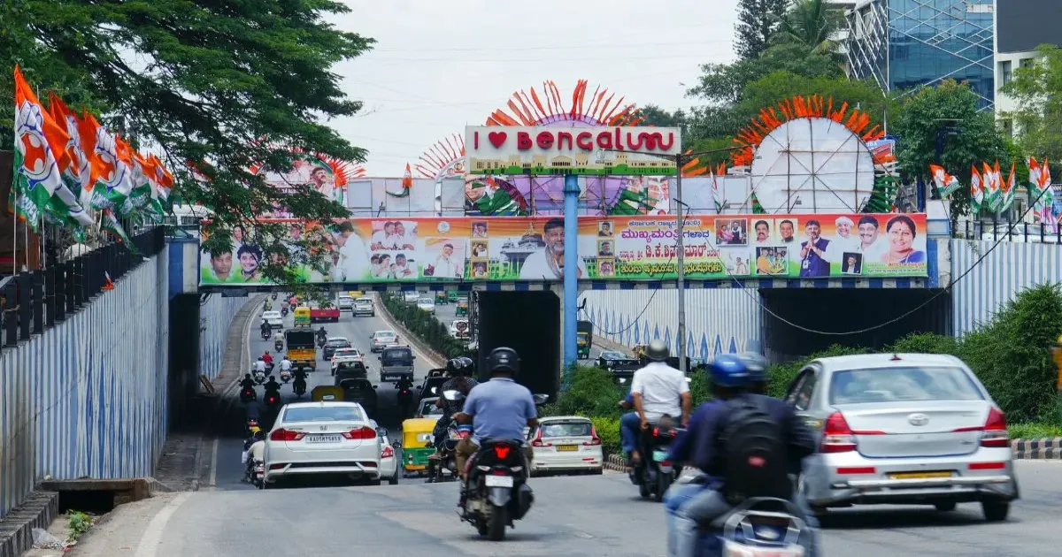 बेंगलुरु में डीके शिवकुमार के शपथ ग्रहण से पहले ट्रैफिक एडवाइजरी जारी, कई प्रमुख सड़कें बंद