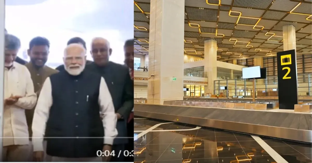 प्रधानमंत्री मोदी ने भोगापुरम अंतरराष्ट्रीय हवाई अड्डे का उद्घाटन किया, उत्तर आंध्र के विकास को मिलेगी नई उड़ान