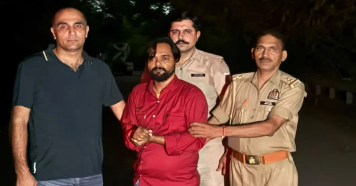 गाजियाबाद में मुठभेड़ के बाद दो शातिर वाहन चोर गिरफ्तार, चोरी की ब्रेजा और तमंचा बरामद