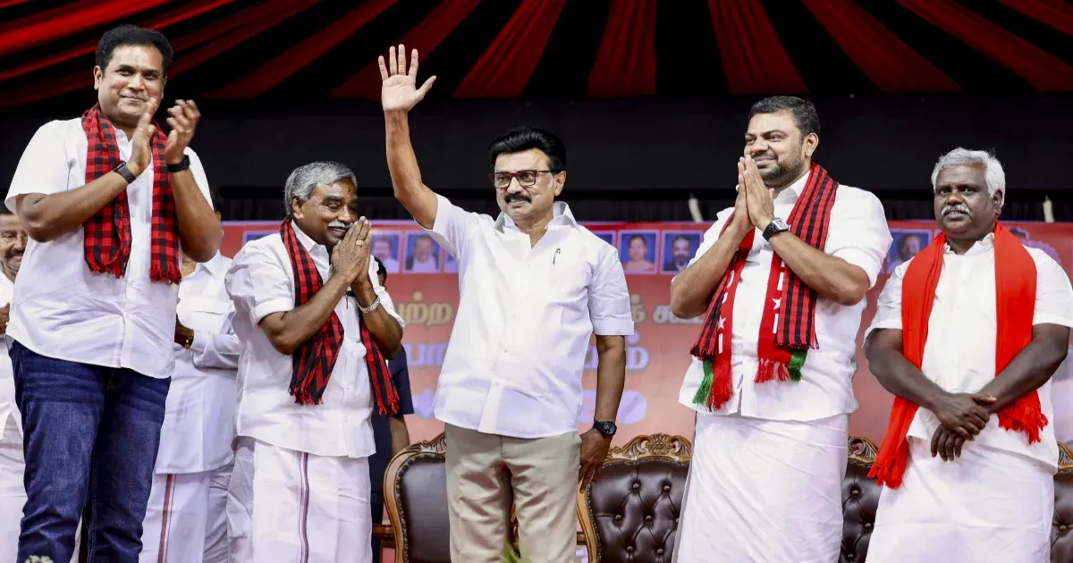 तमिलनाडु चुनाव: एमके स्टालिन ने 20 लाख किसानों के लिए पंपसेट और धान 3,500 रुपये प्रति क्विंटल में खरीदने का वादा किया