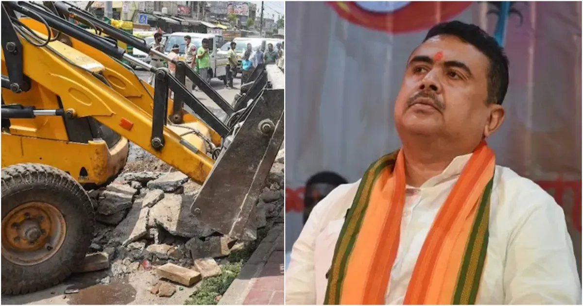 बंगाल ने योगी मॉडल अपनाया: सिलीगुड़ी में अवैध कब्जों को हटाने के लिए यूपी से 24 बुलडोज़र