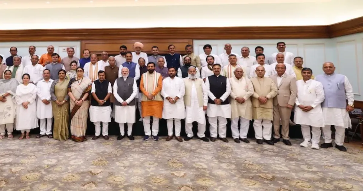 प्रधानमंत्री मोदी ने हरियाणा बीजेपी विधायकों से की मुलाकात, जनसेवा और कल्याणकारी योजनाओं पर चर्चा