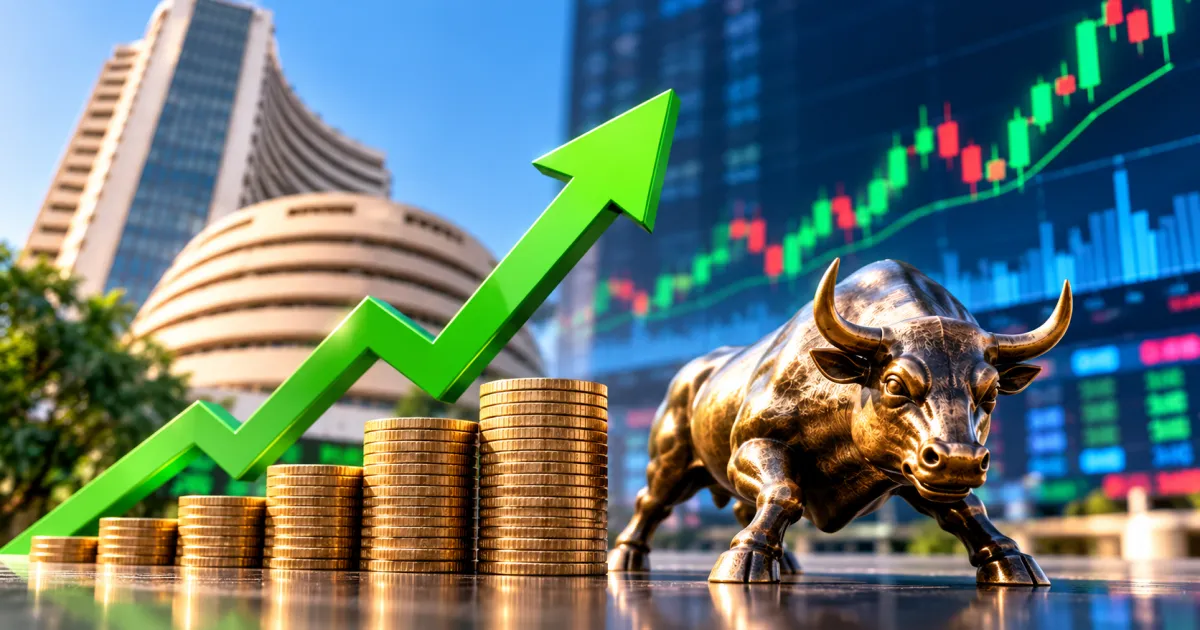 सेंसेक्स में 905 अंकों की जोरदार उछाल, निफ्टी 22,936 के पार; एफएमसीजी और सरकारी बैंक शेयरों में तेजी
