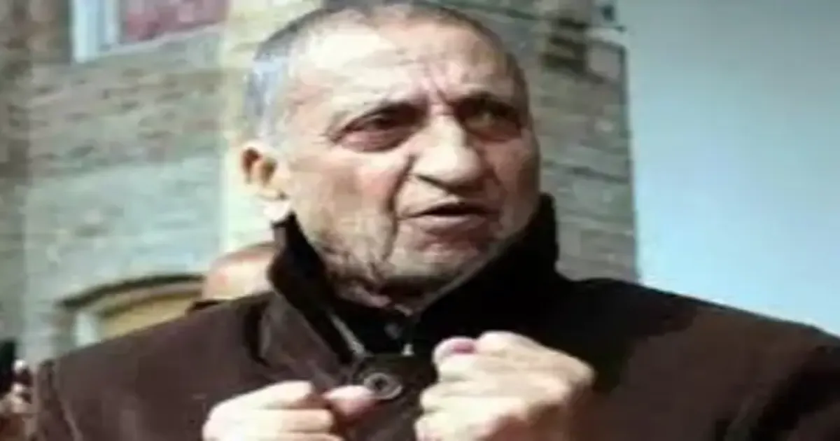 हुर्रियत के पूर्व अध्यक्ष और संयम की आवाज़ अब्दुल गनी भट का 90 वर्ष की आयु में निधन