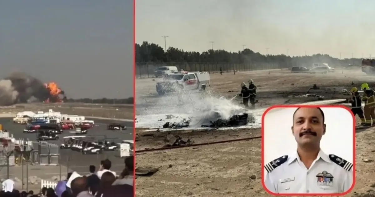 दुबई में तेजस विमान दुर्घटना: विंग कमांडर नमन स्याल के गाँव में मातम छाया