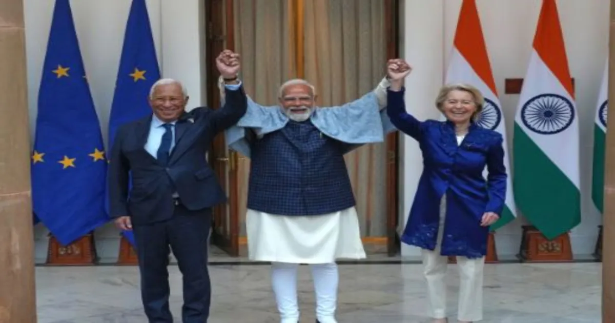 प्रधानमंत्री मोदी ने भारत-ईयू मुक्त व्यापार समझौते पर हस्ताक्षर की घोषणा की