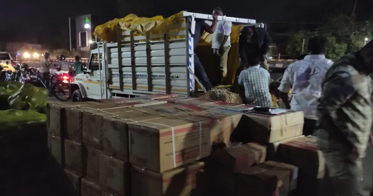 केरल के पलक्कड़ में तरबूज की खेप के नीचे छिपे 100 से अधिक विस्फोटक बॉक्स बरामद