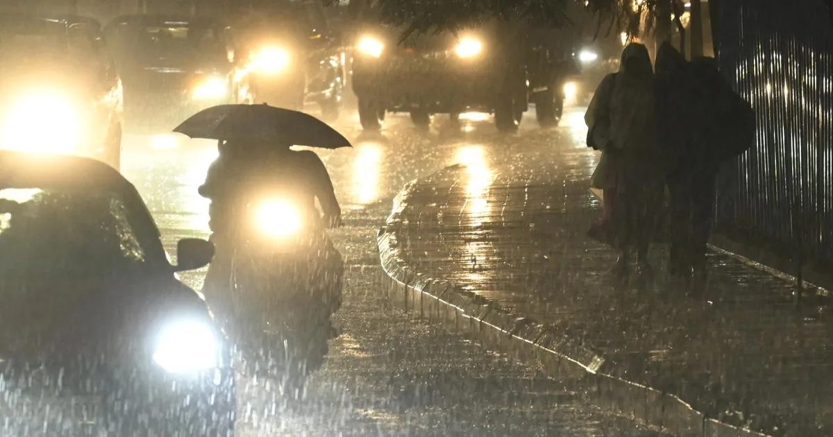 तेलंगाना में रातभर मूसलाधार बारिश, तीन जगहों पर 20 सेमी से अधिक वर्षा