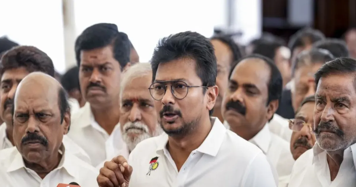 तमिलनाडु विधानसभा में राजनीतिक घमासान: उदयनिधि स्टालिन की टिप्पणी पर टीवीके का तीखा पलटवार