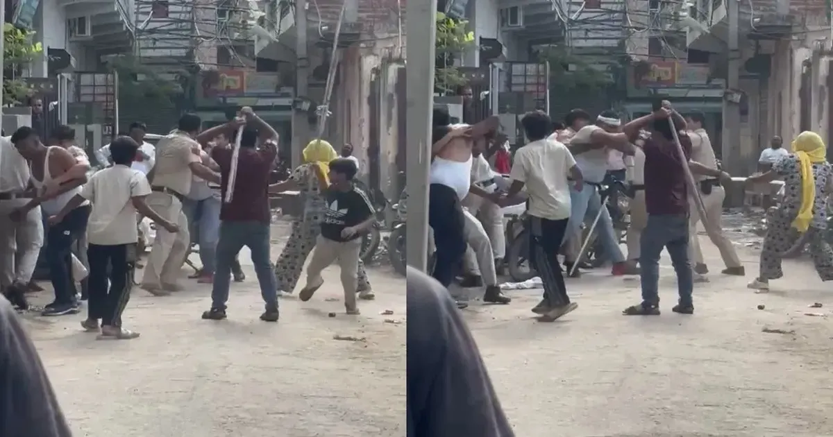 दिल्ली के मुकुंदपुर में पुलिसकर्मियों पर हमला, मिर्च पाउडर और ईंट-पत्थरों से वार; तीन घायल