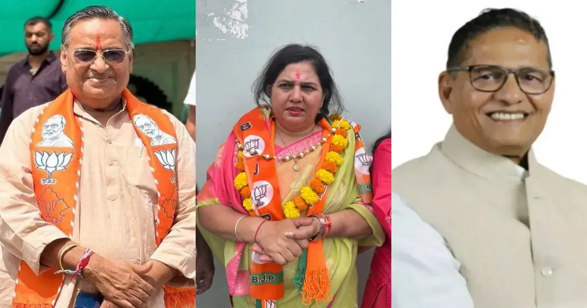 राजस्थान में बीजेपी का दबदबा, जोधपुर में प्रसन्न चंद मेहता, जयपुर में सुनील कोठारी और कोटा में अनुसूया गोस्वामी मेयर चुनी गईं
