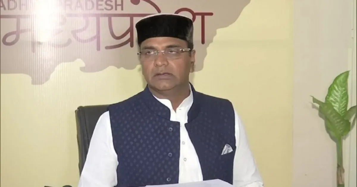 नटराजन के नामांकन विवाद पर सियासत गरम, कांग्रेस में आंतरिक अविश्वास का आरोप: मंत्री सारंग का बड़ा दावा