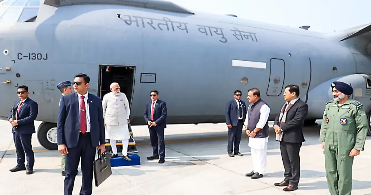 असम में आपातकालीन लैंडिंग सुविधा पर पीएम मोदी की ऐतिहासिक लैंडिंग, पूर्वोत्तर में रणनीतिक ताकत को बढ़ावा