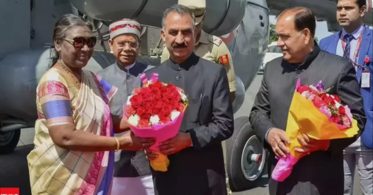 राष्ट्रपति द्रौपदी मुर्मू आज से हिमाचल प्रदेश के पांच दिवसीय दौरे पर, मशोबरा में रहेगा प्रवास