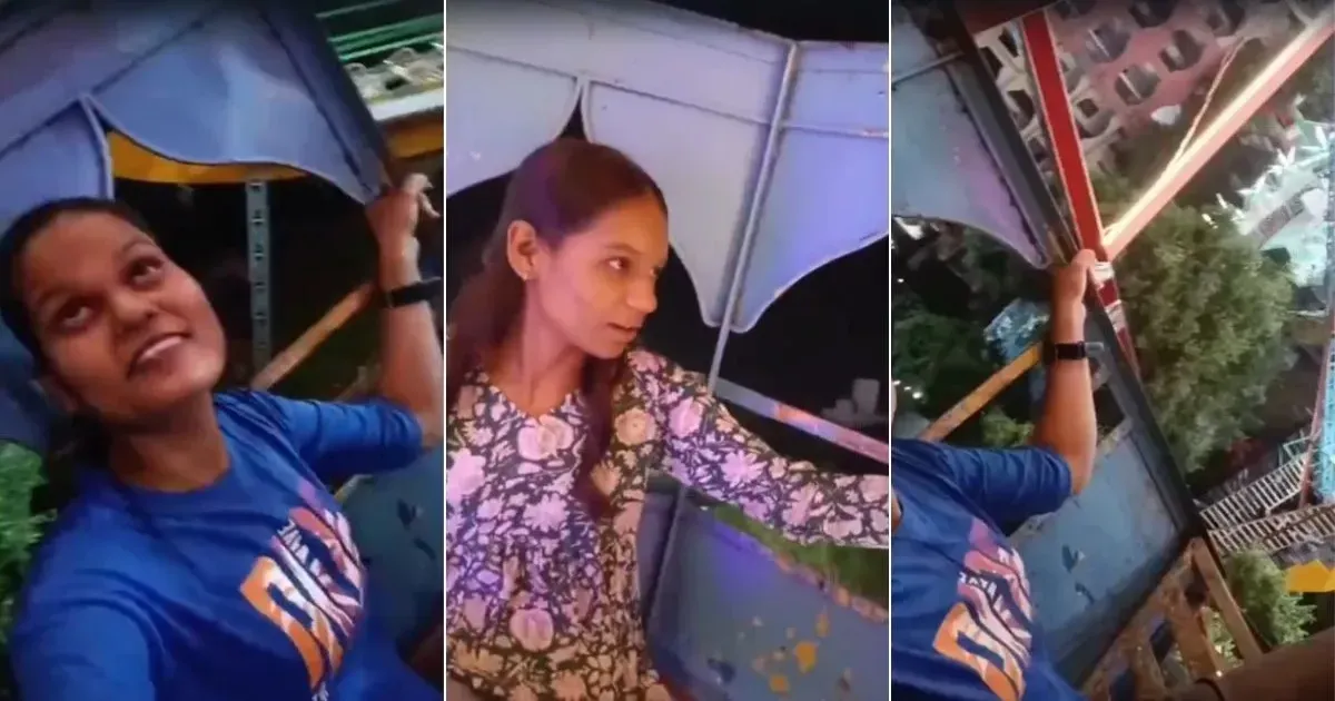 लखनऊ के मेले में झूला बना खौफ का कारण, बाल्टी टूटने से 5 घायल; वीडियो कैमरे में कैद