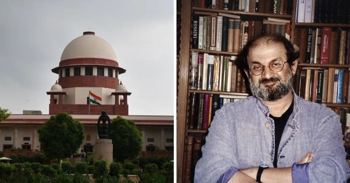 सुप्रीम कोर्ट ने सलमान रुश्दी की किताब द सैटेनिक वर्सेज पर प्रतिबंध लगाने की याचिका खारिज की