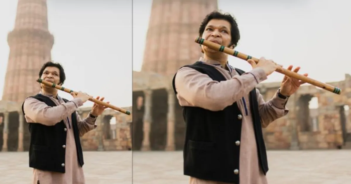 कुतुब मीनार की पृष्ठभूमि में राकेश चौरसिया की संगीतमय प्रस्तुति 8 मार्च को