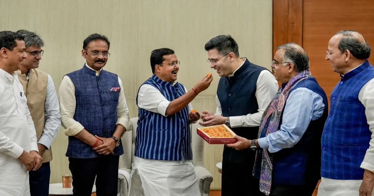 राज्यसभा में बड़ा राजनीतिक बदलाव: 7 AAP सांसदों का BJP में विलय, संख्या बढ़कर 113 हुई