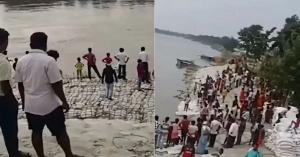 दरभंगा में कोसी नदी में नाव हादसा, 13 लोगों से भरी नाव पलटी; एक की मौत, बचाव अभियान जारी
