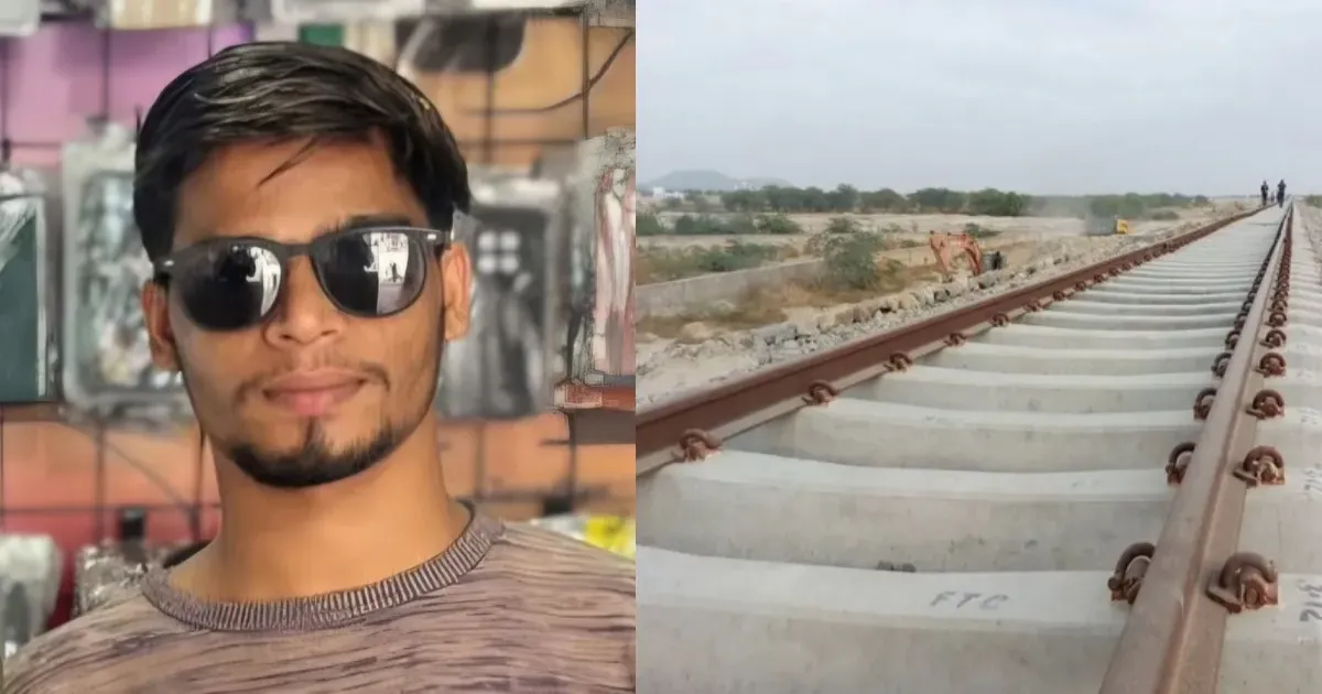 झुंझुनूं में ईयरफोन लगाकर रेलवे ट्रैक पर चल रहा युवक ट्रेन की चपेट में आया, मौत