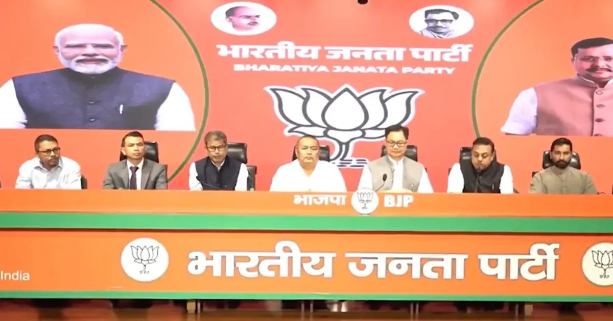 मेघालय में यूडीपी के 8 विधायक बीजेपी में शामिल, विधानसभा में पार्टी की संख्या बढ़कर 10 हुई