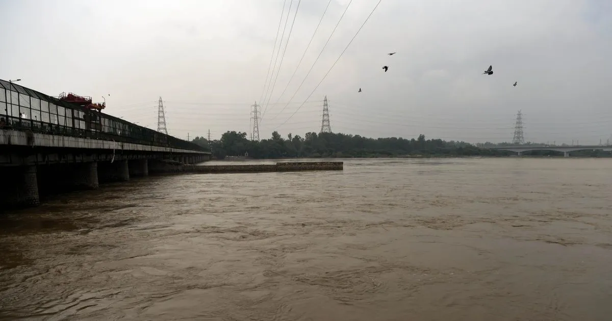यमुना का जलस्तर दिल्ली में खतरे के निशान के करीब