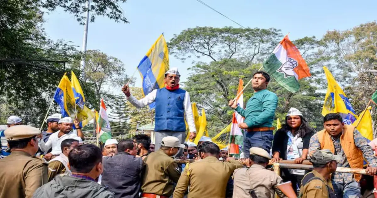 चंडीगढ़ मेयर चुनाव: AAP ने कांग्रेस से गठबंधन की खबरों को नकारा, कहा—देश को लूट चुकी है कांग्रेस