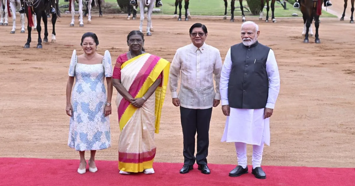 भारत दौरे पर फिलीपींस के राष्ट्रपति मार्कोस जूनियर, पीएम मोदी संग आज होगी द्विपक्षीय वार्ता