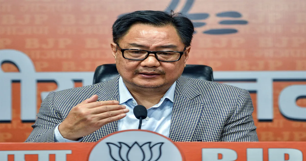 विपक्ष भारतीय लोकतंत्र की मूल संरचना पर कर रहा हमला: किरण रिजिजू