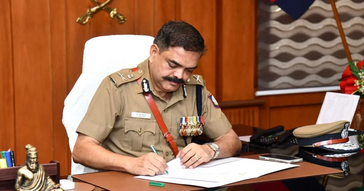 ए. अमलराज ने संभाला चेन्नई पुलिस आयुक्त का कार्यभार