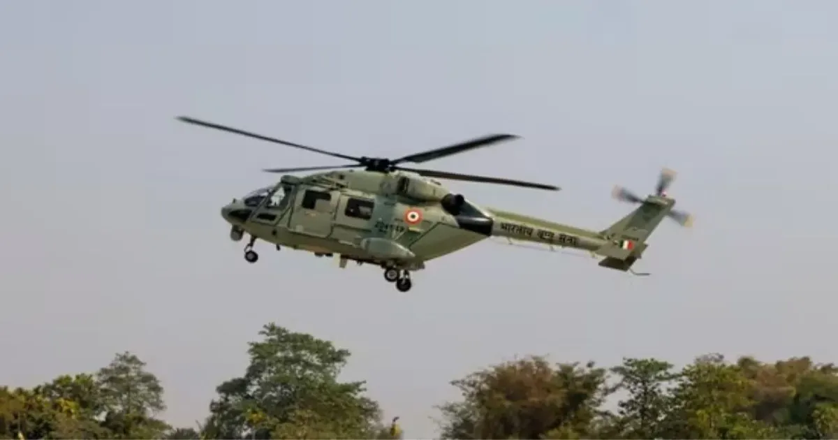 लद्दाख में सेना का चीता हेलीकॉप्टर क्रैश, मेजर जनरल समेत तीन अधिकारी घायल
