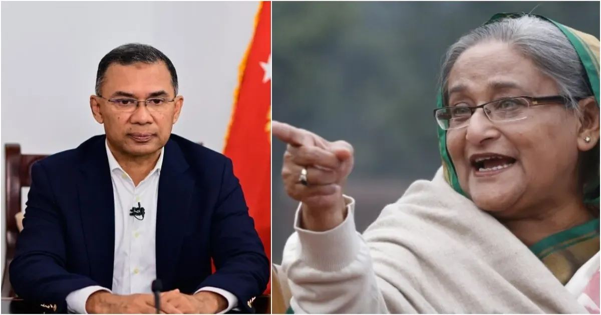 शेख हसीना ने तारिक रहमान पर साधा निशाना, BRICS शिखर सम्मेलन छोड़ने को बताया बांग्लादेश के हितों को नुकसान पहुंचाने वाला फैसला