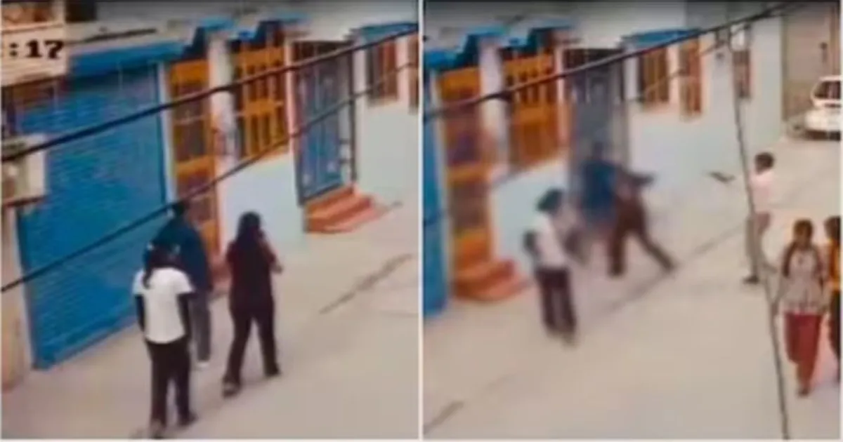 फरीदाबाद में नाबालिग लड़की को परिचित ने मारी गोली, सीसीटीवी में कैद हुआ खौफनाक पल